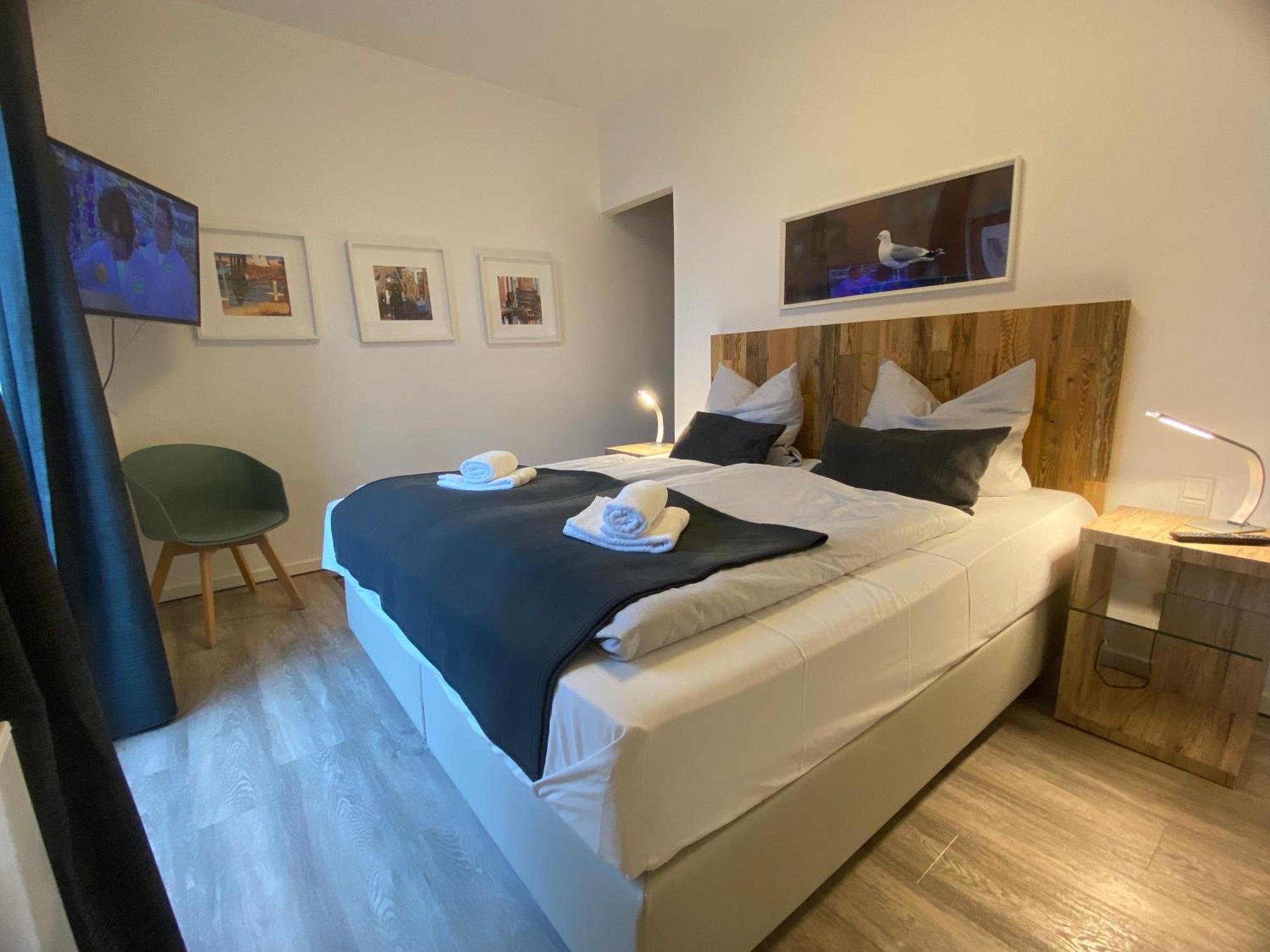 Meerblick, Balkon Und Private Sauna Im Historischen Getreidespeicher Wismar Exterior photo